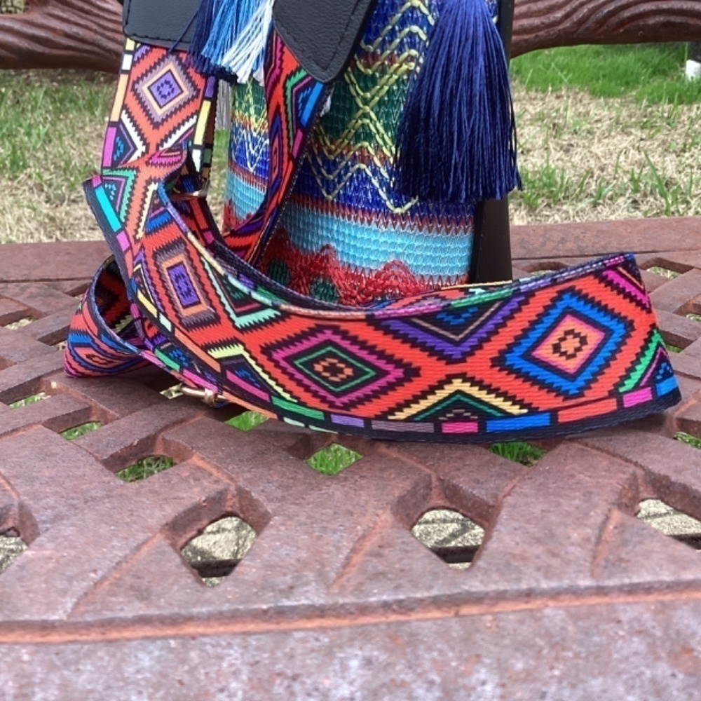 NWT SamaYe Bohemian Ethic Style Shoulder Crossbody Messenger Small Bucket Bag - Picture 10 of 10